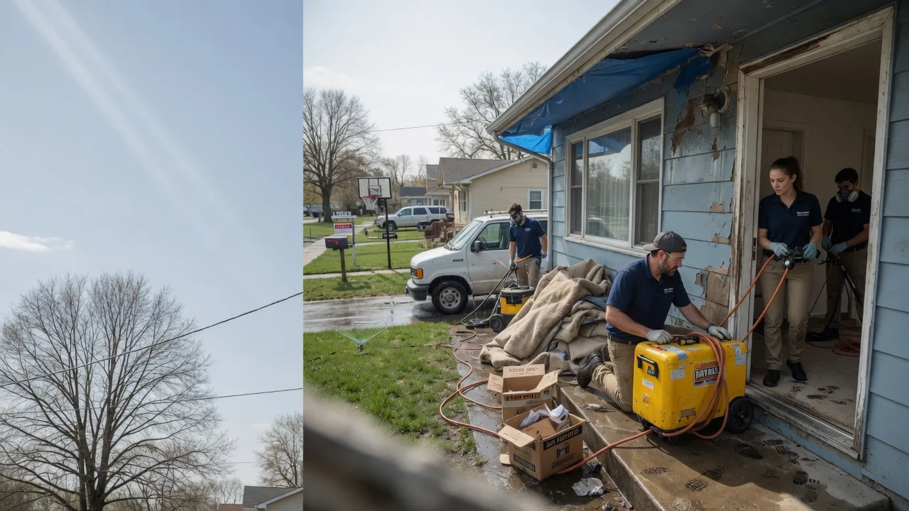 Basement Flood Cleanup in Isanti, MN near me